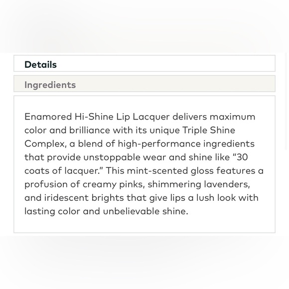 Marc Jacobs Enamored High Shine Lip Gloss in 316 French Tickler - Picture 6 of 8